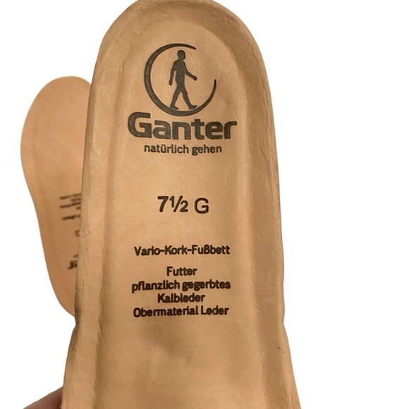 Ganter Leather cork Insoles size 10 womens - Picture 2 of 3